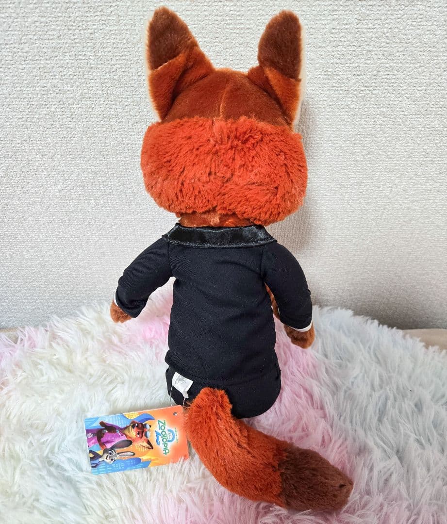 8日23:50削除✨新品✨ズートピア2 ニックワイルド ぬいぐるみ フォーマル