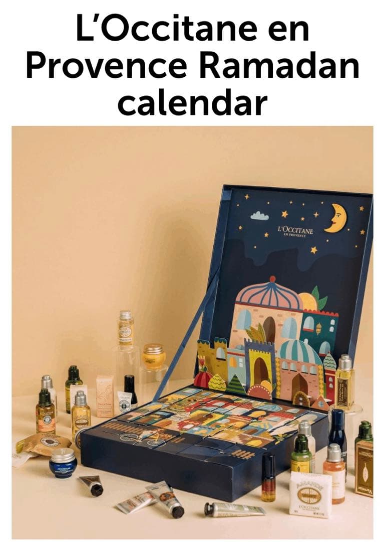 【海外 限定】L’Occitane Ramadan calendar 2023
