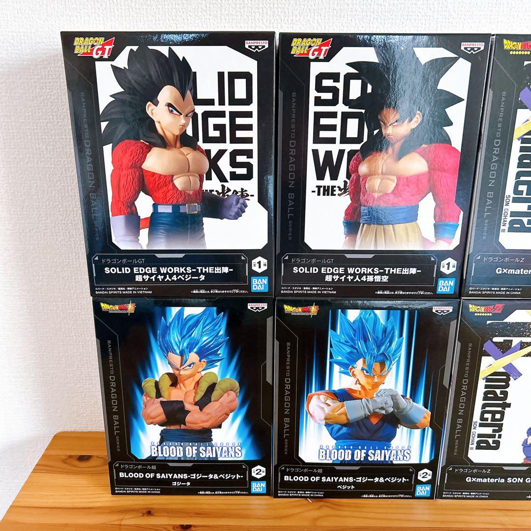 ドラゴンボール　孫悟空　孫悟飯　ベジット　ベジータ　ゴジータ　ブルマ　フィギュア