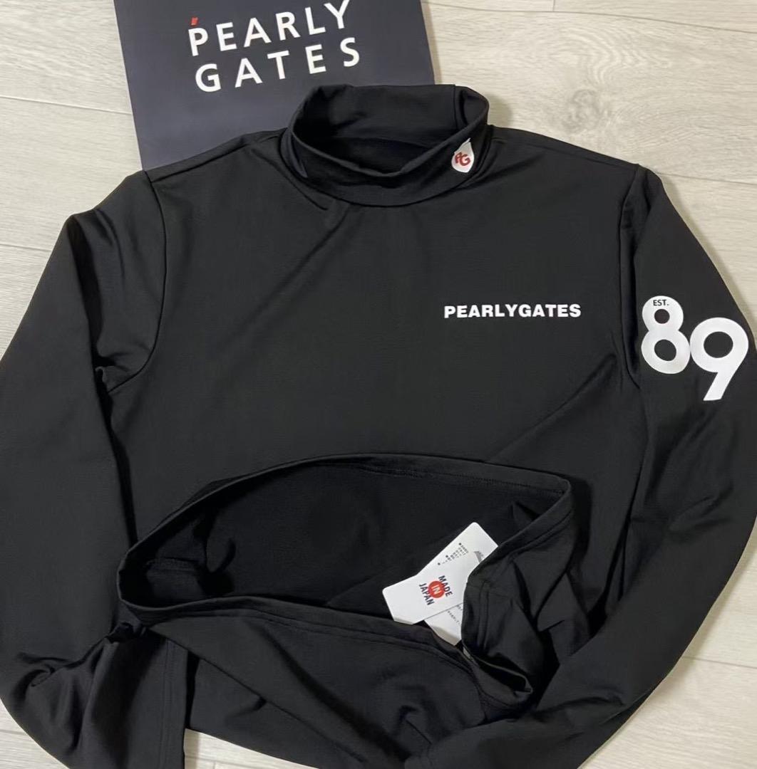 新品 正規品 パリーゲイツ89 裏毛起毛 厚手 極暖 黒 サイズ5 L