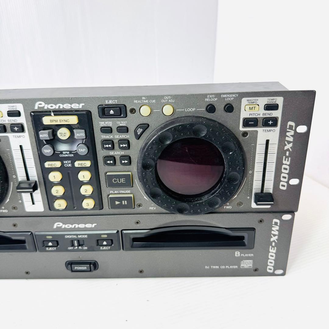 Pioneer パイオニア　CDツインプレイヤー　CMX-3000