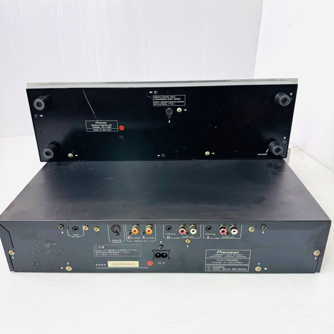 Pioneer パイオニア　CDツインプレイヤー　CMX-3000