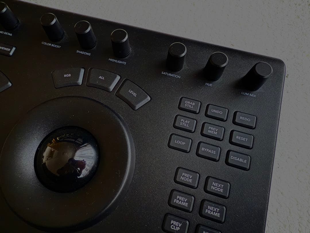 コントロールパネル DaVinci Resolve Micro Panel