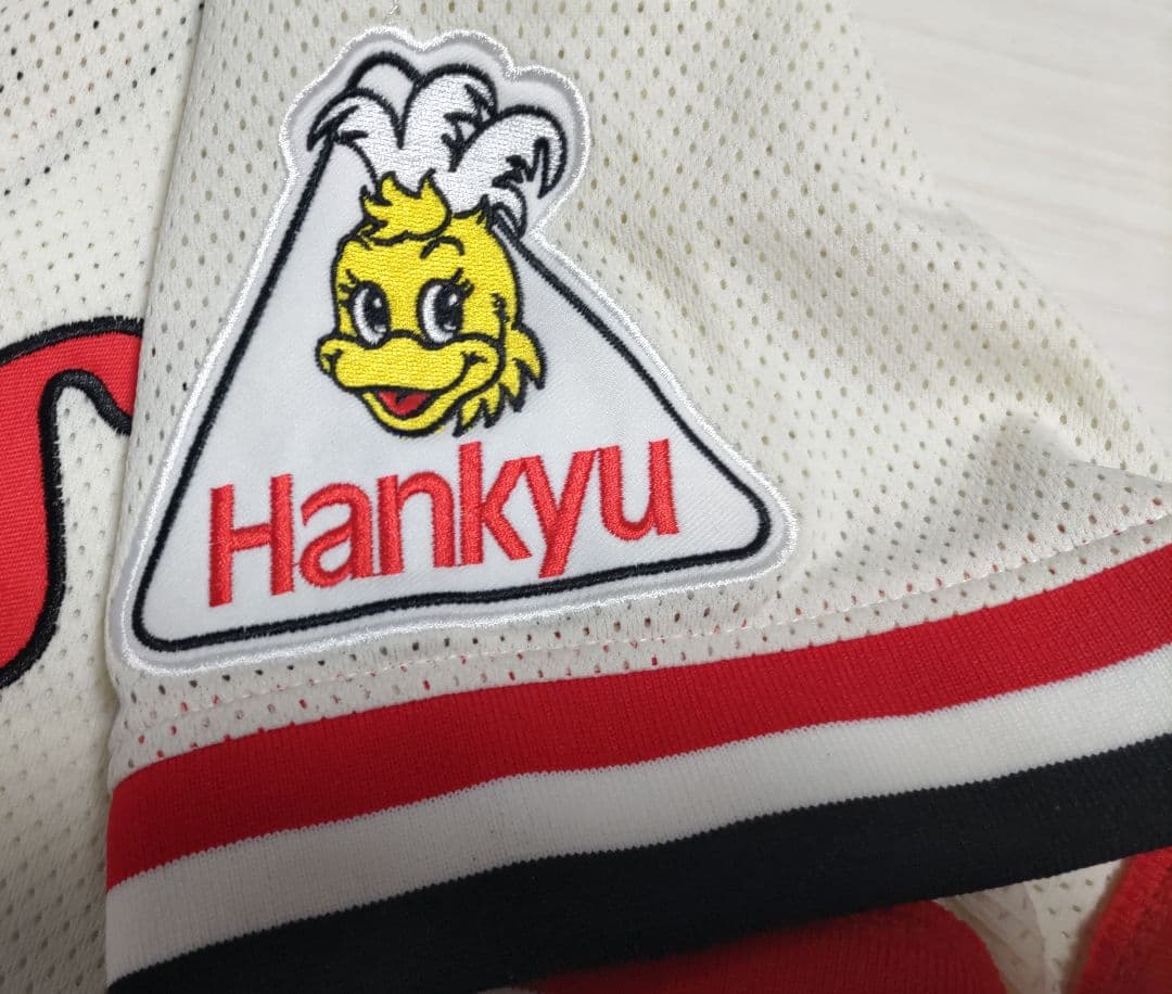 阪急ブレーブス　復刻ホームユニフォーム　7　福本豊