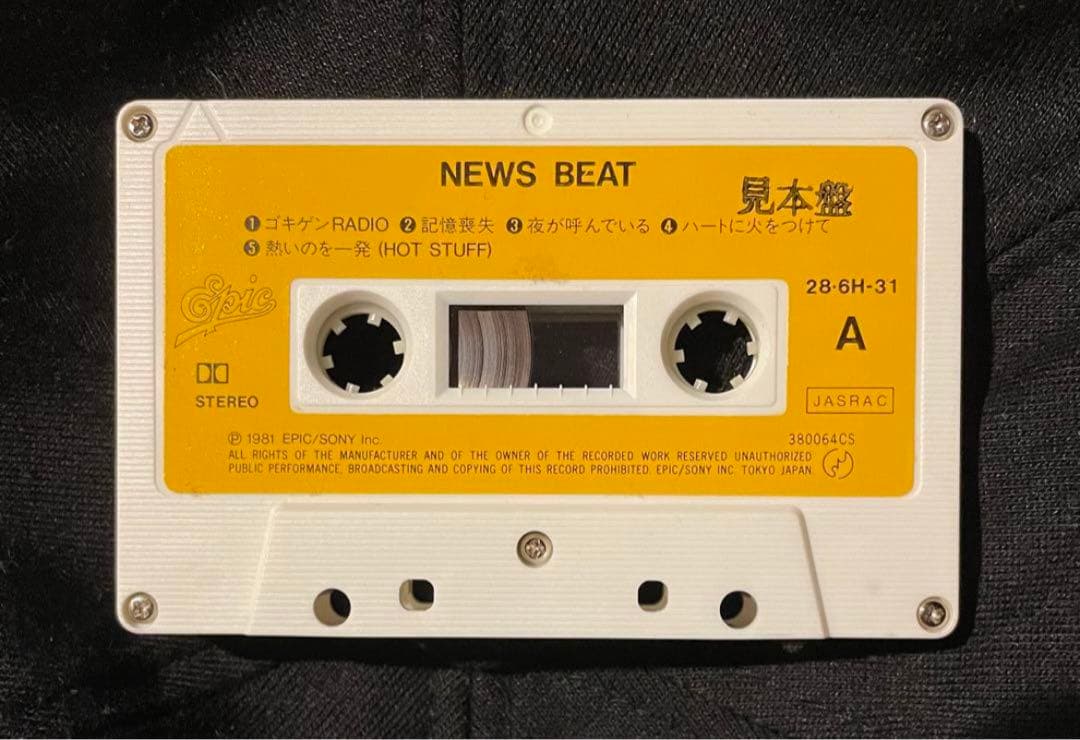 【THE MODS モッズ NEWS BEAT カセットテープ】