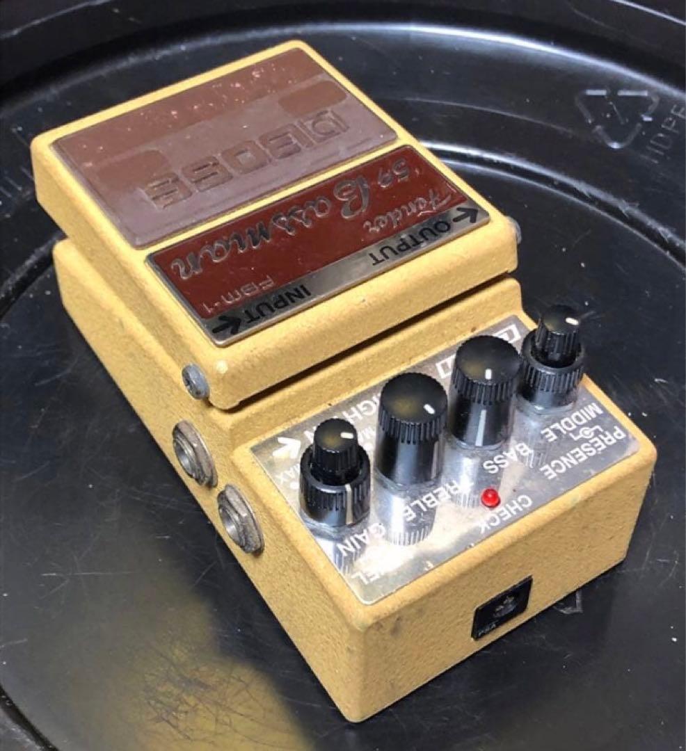 BOSS FBM-1 フェンダー'59ベースマンブライアンセッツァー好きに