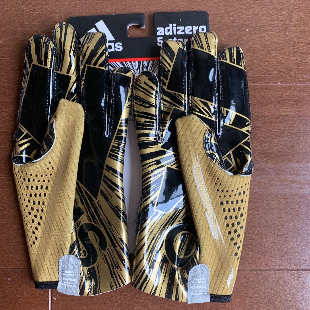 adidas“adizero 5 STAR 7.0”ゴールドメタリック Lサイズ