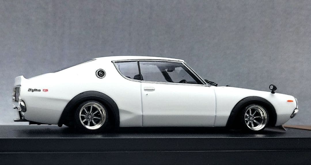 1/43　スカイライン改　ケンメリ2Dr　ワタナベ　ホイール　アルミ製　深リム