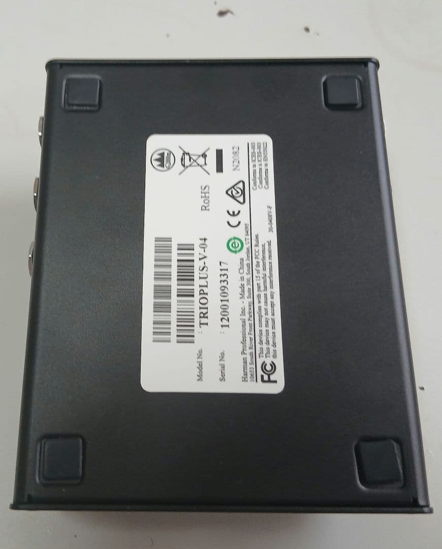 再値下げ！美品　Digitech TRIO+ ルーパー、純正フットスイッチ付き