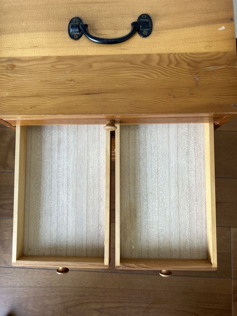 昭和レトロ 木製薬箱 ミニチェスト 箪笥 引き出し収納