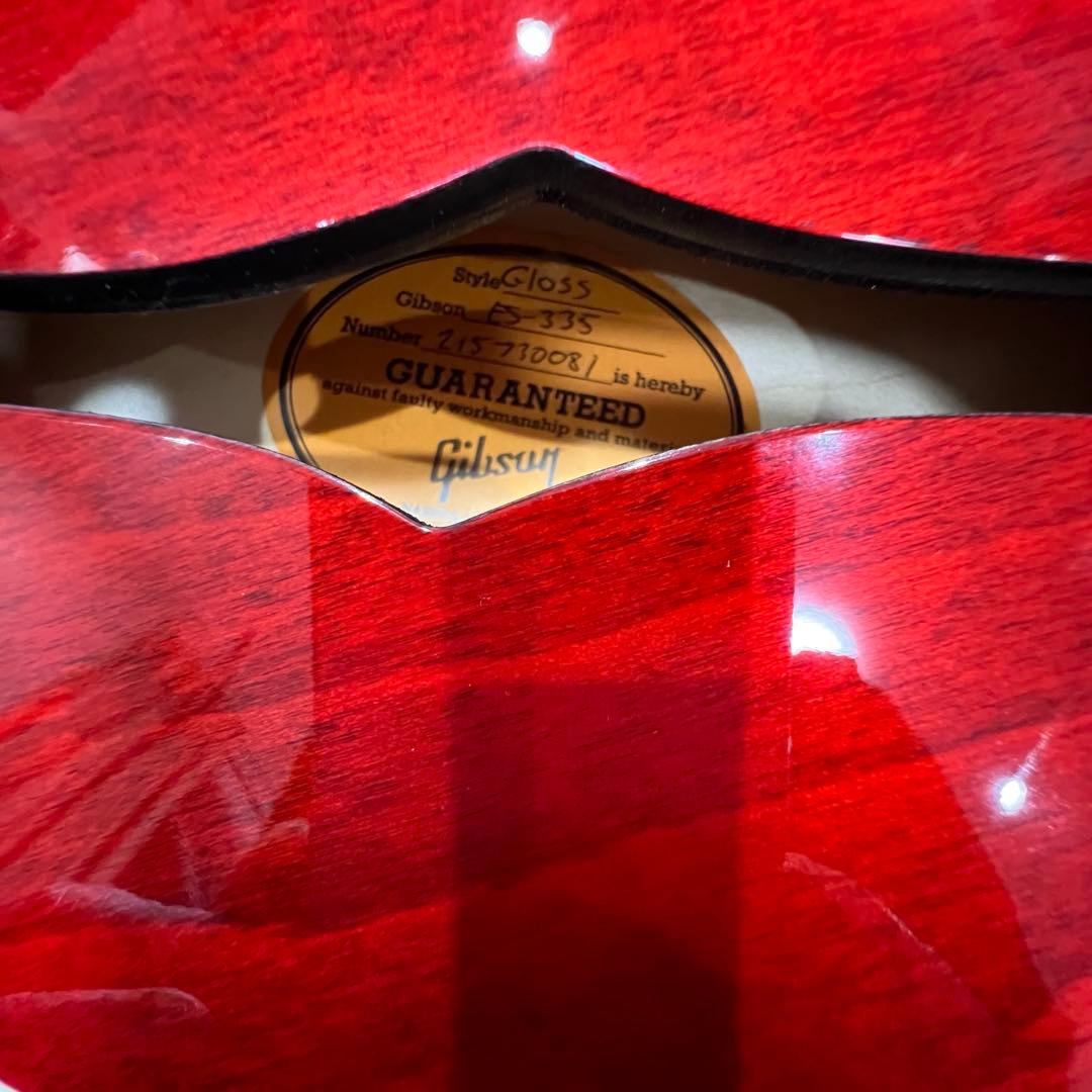 ほぼ未使用Gibson ES-335 60's Cherry 2023