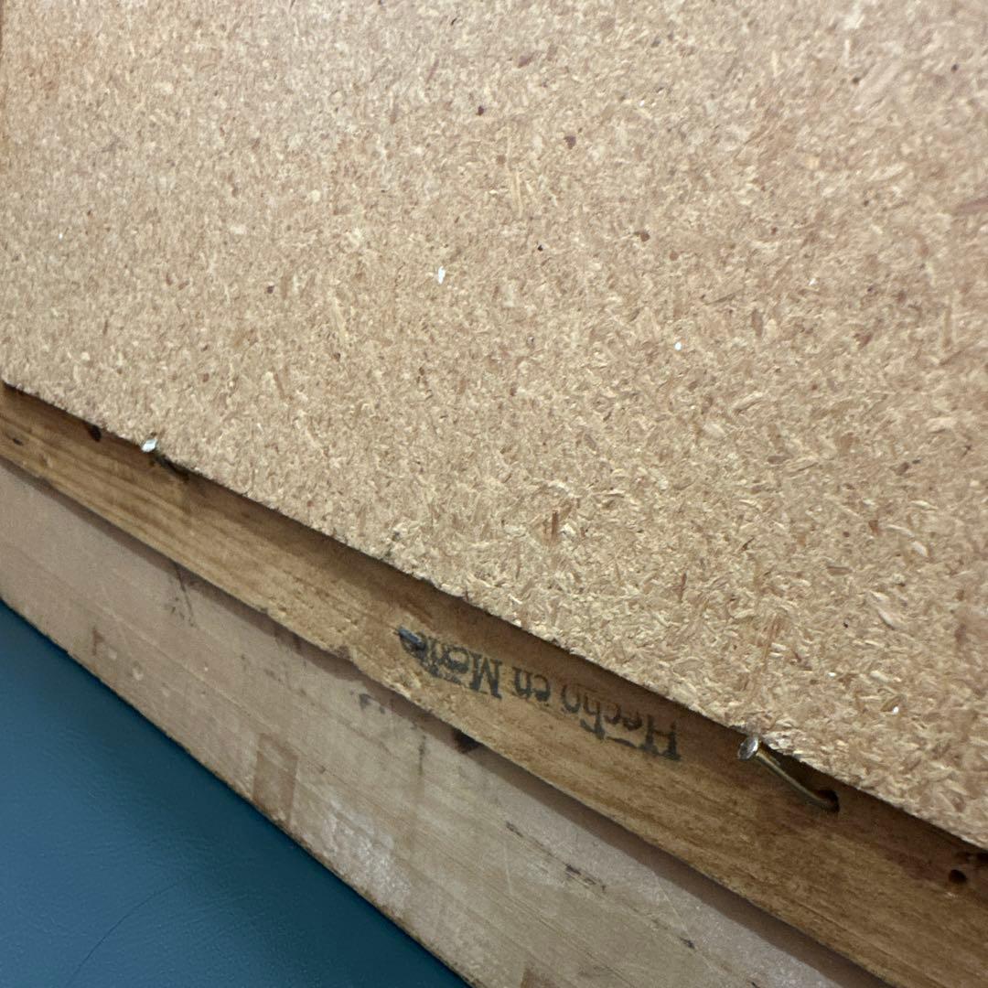 ナバホ族 サンドアート 壁掛け時計 サンフェイス カチナドール 44×44cm