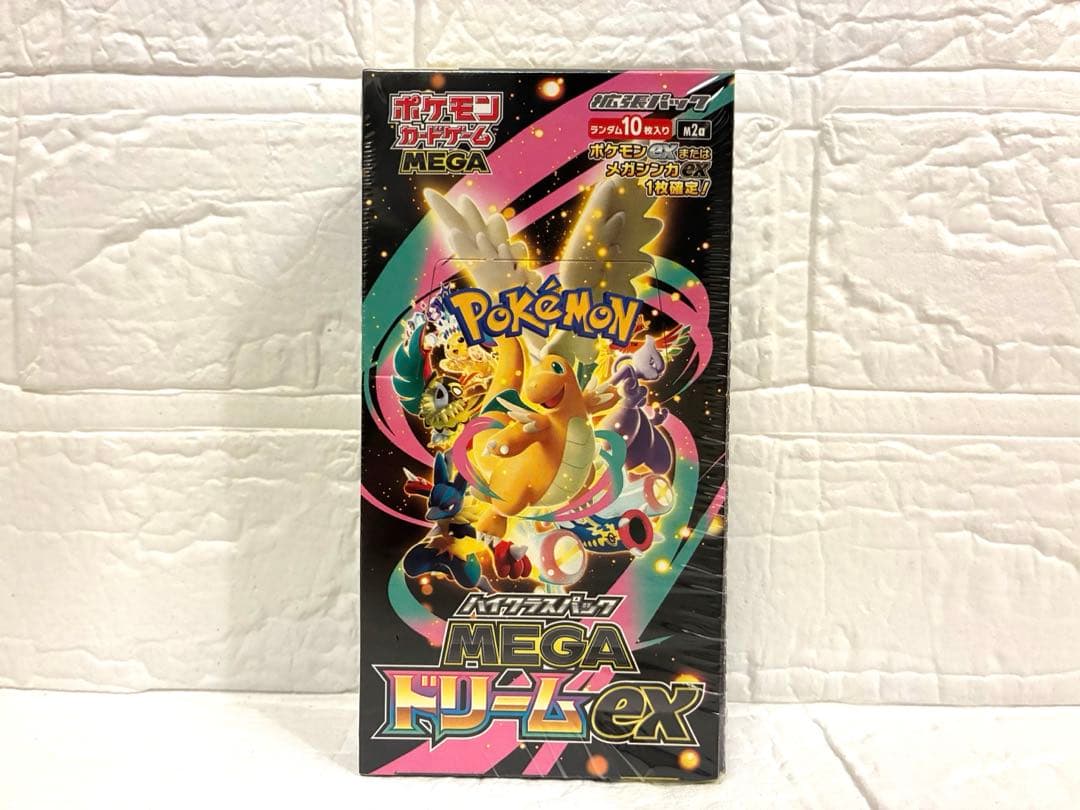 ポケモンカード　ポケカ　MEGAドリームex BOX シュリンク付き