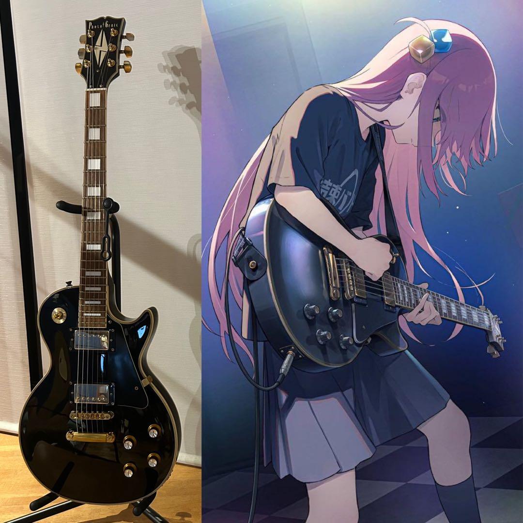 ぼっち・ざ・ろっく後藤ひとり仕様レスポールカスタム美品