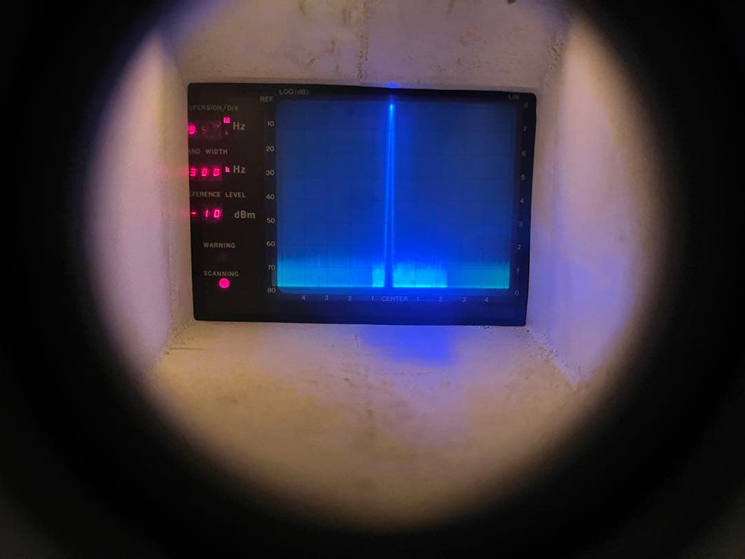 TR1651 タケダ理研TR4110スペアナ用接写装置