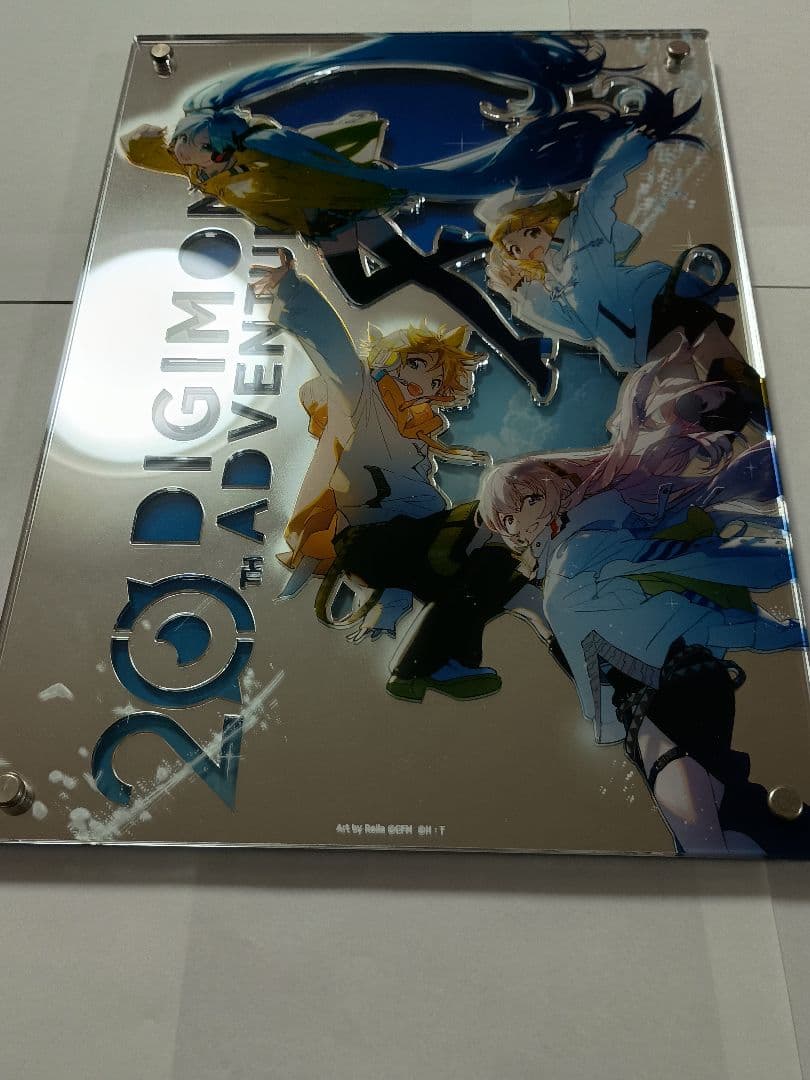 初音ミク デジモンアドベンチャー 3層アクリルパネル