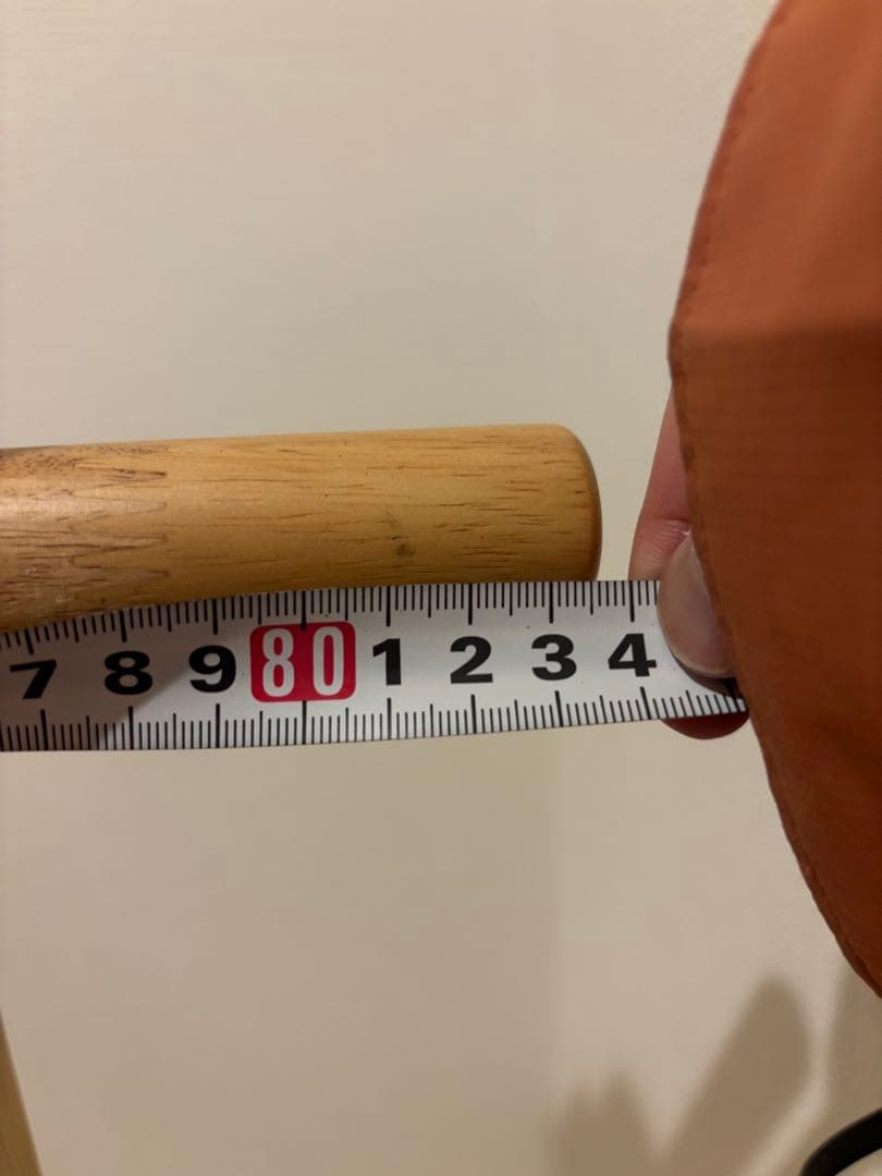 【未使用】木製ハンガーラック 衣類収納 ナチュラル 北欧風 2024年