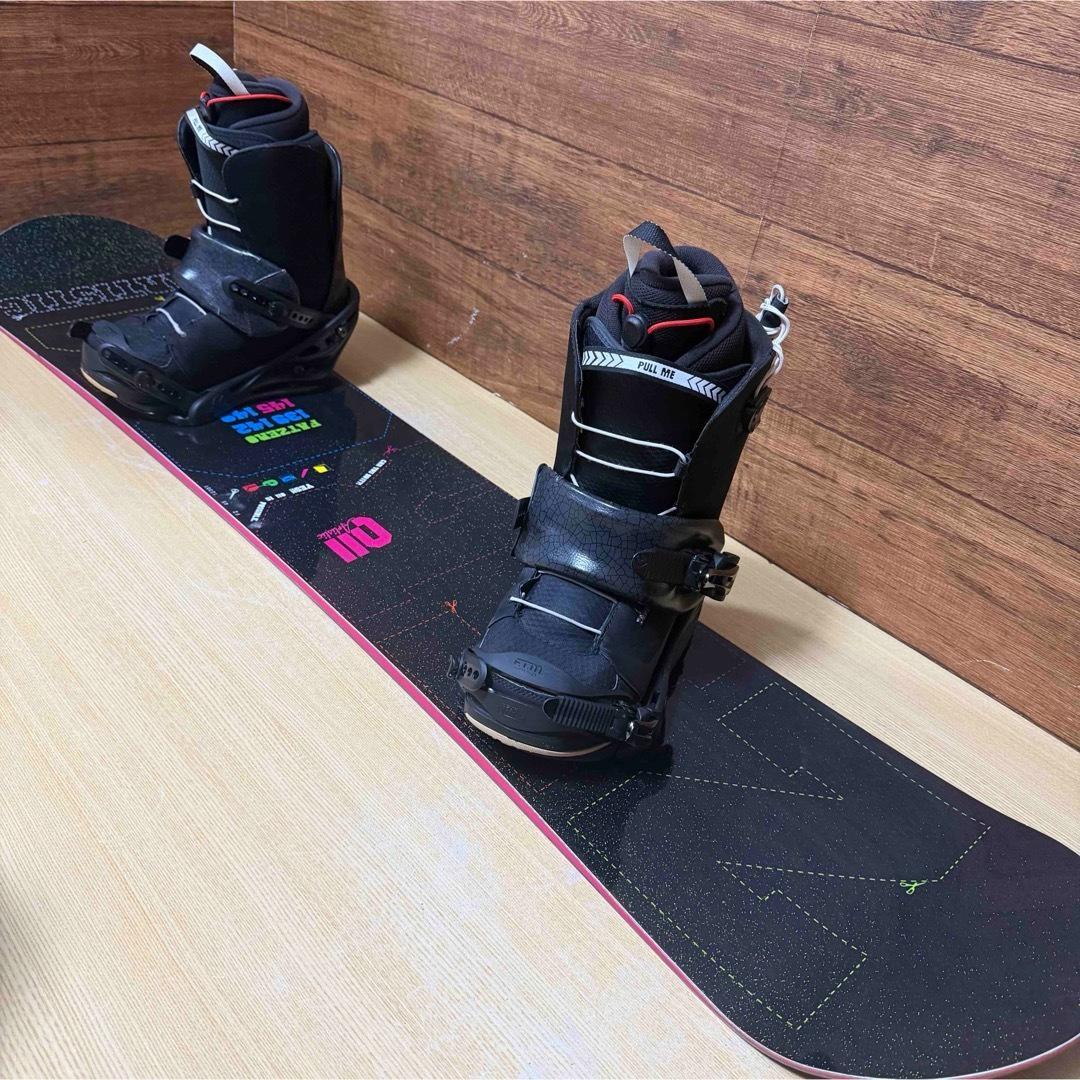 011artistic ゼロワンワン　メンズスノーボード　4点セット　メンテ済み