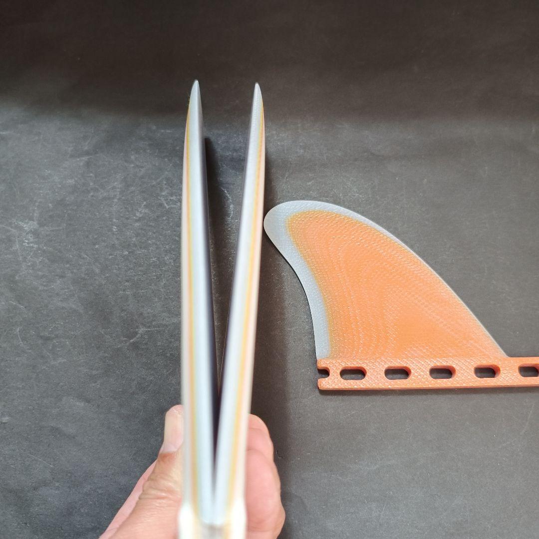 キャプテンフィン系　ツインスタビ　フューチャーフィン対応　ファイバーグラス製