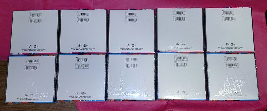 ポケモンカードメガブレイブ 5箱メガシンフォニア5箱、計10箱シュリンク付