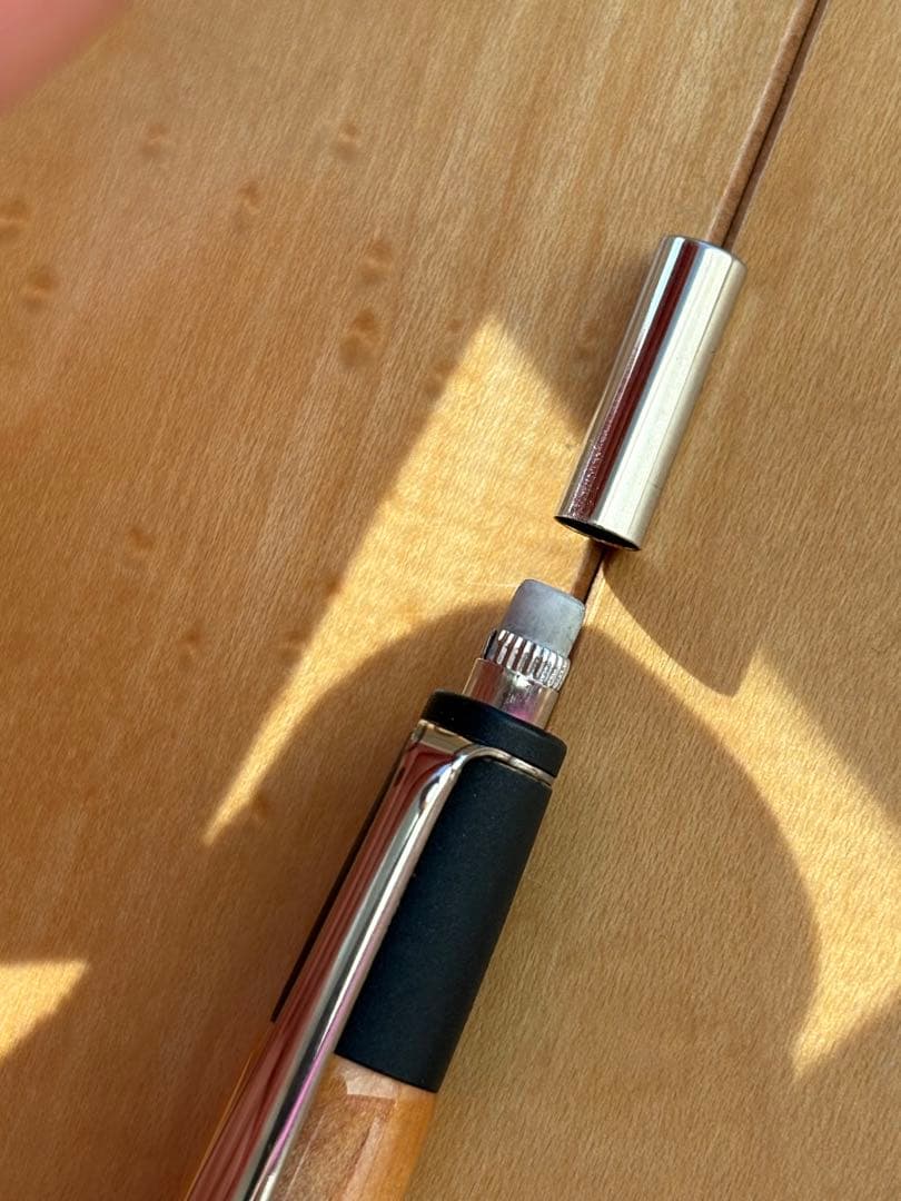 屋久杉工房 京 檜 ガラスコーティング 野原工芸似 シャーペン シャープペンシル