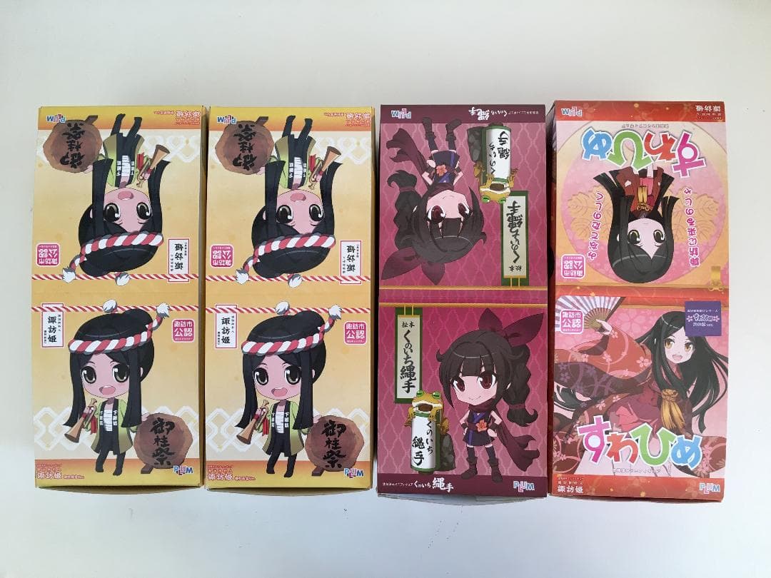 注目！新品、未開封 PLUMフィギュア 諏訪姫、玄蕃サラ、女神涼など33体