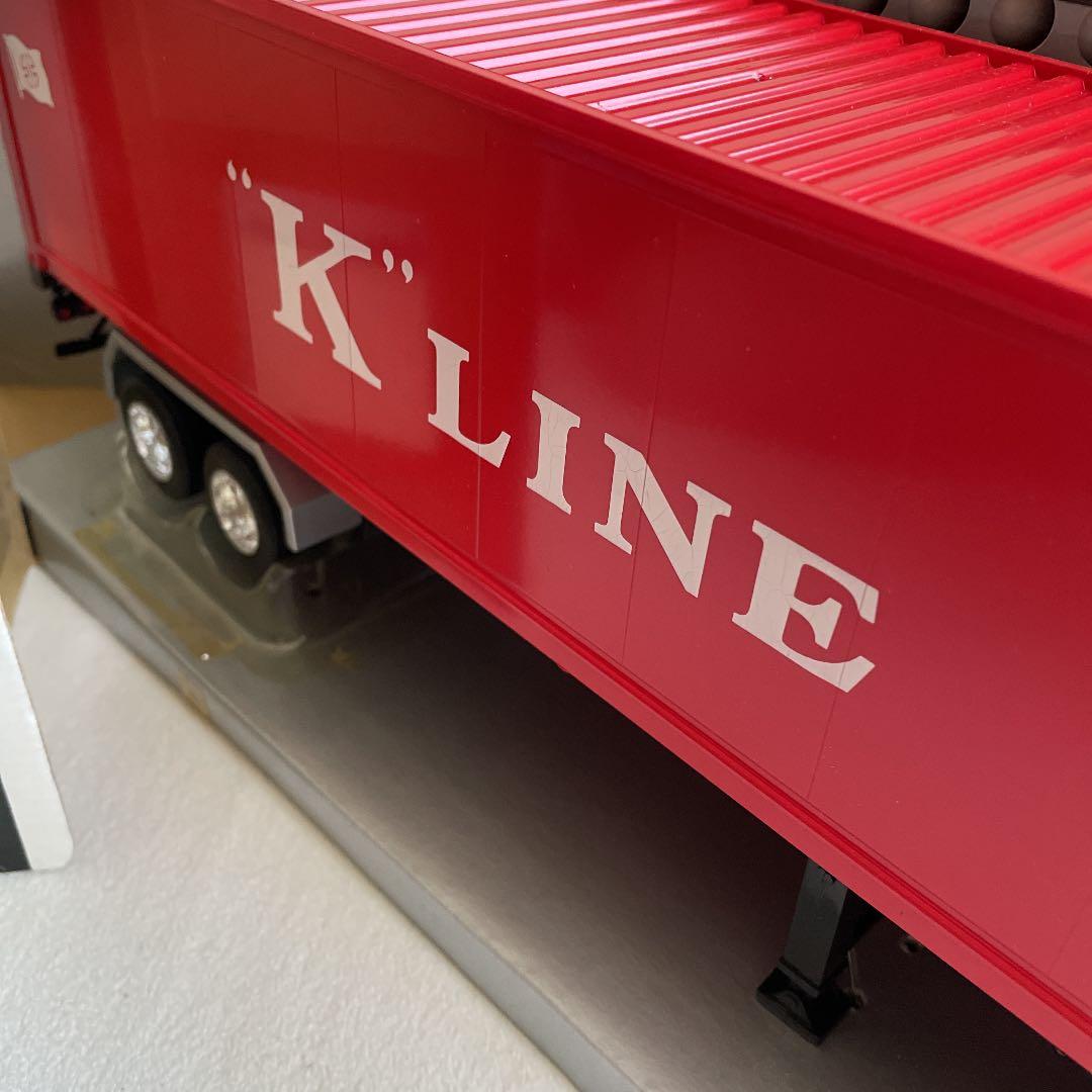 アメリカントラックヘッド\"K-LINE\"コンテナトレーラー【1/32スケール】