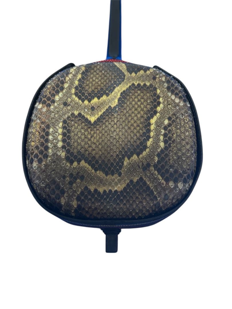 美品　琉球　 沖縄三線 蛇皮 民族楽器　沖縄伝統楽器　バチ・ソフトケース付き