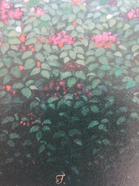 石踊達哉、【花伝説】、希少な額装用画集より、新品額装付、状態良好