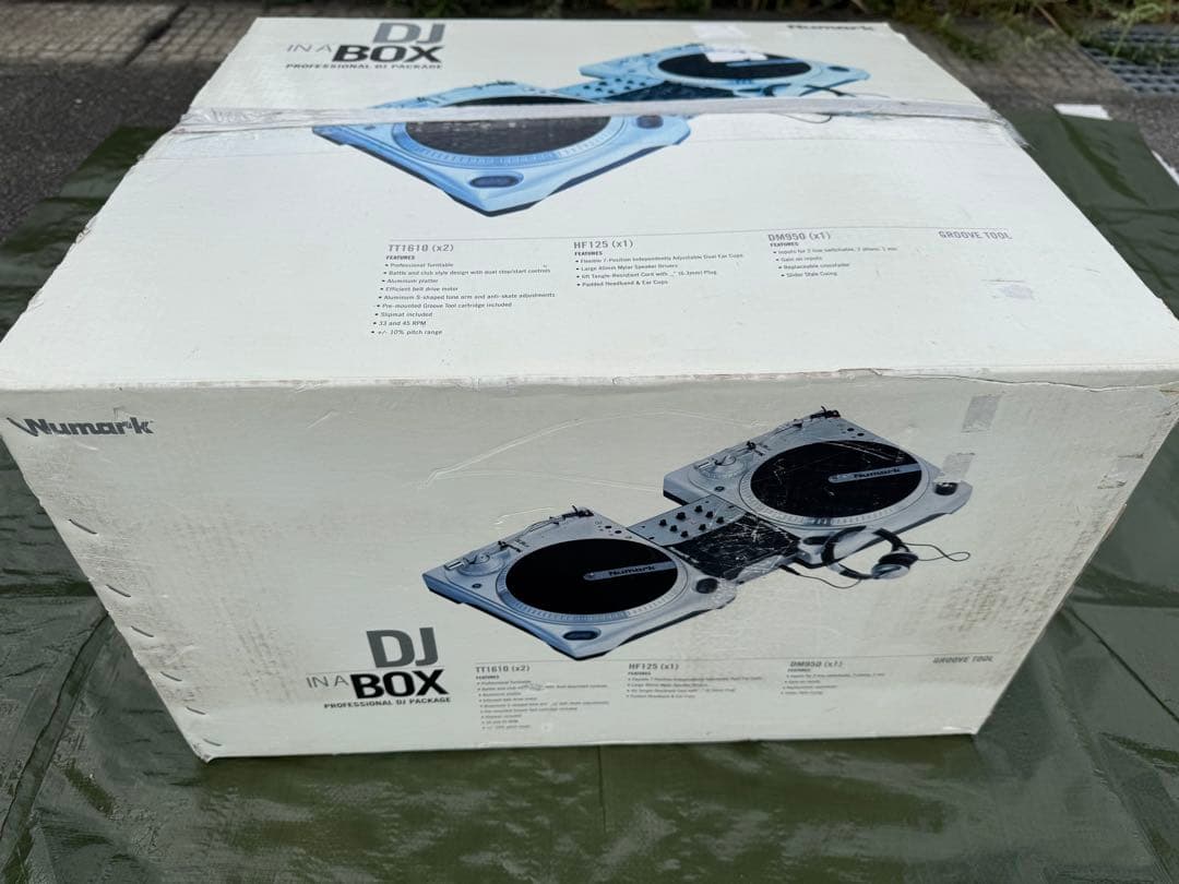 NUMARK ヌマーク　DJ BOX SET TT1610✖️2台➕ミキサーセット