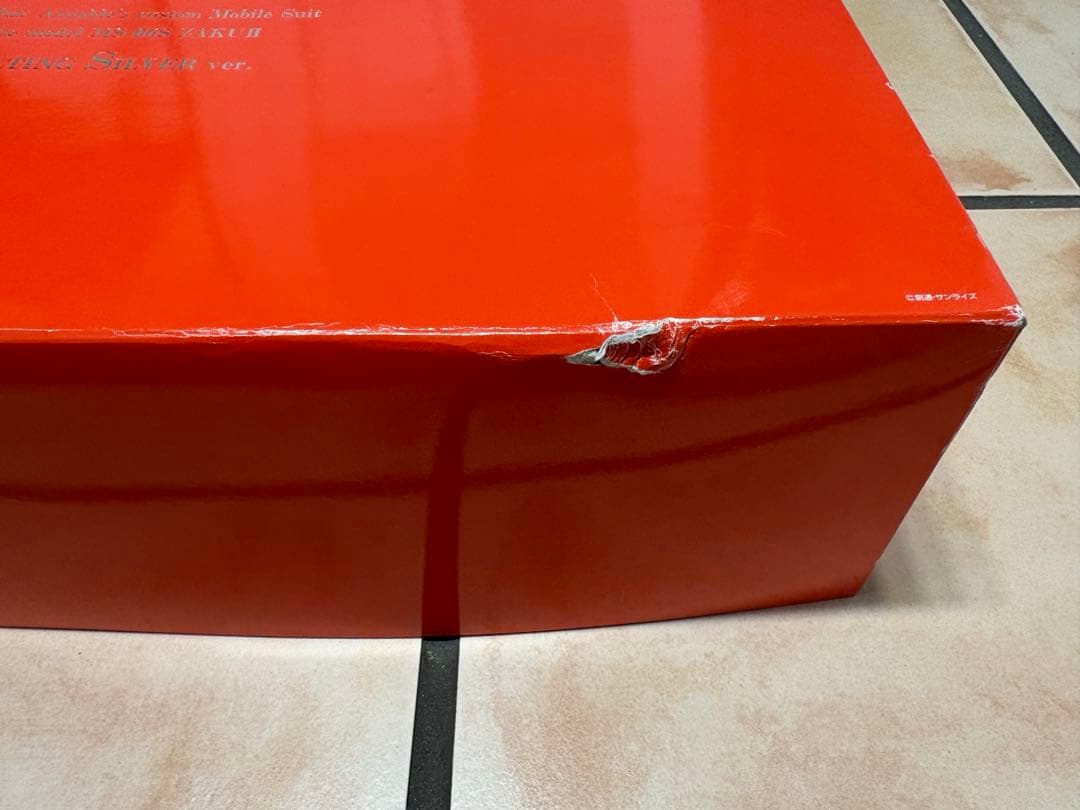 エスカップ　ガンダム　1/48スケール　シャア専用ザク　シルバー　希少品