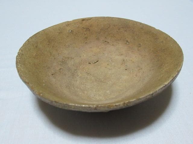 ◆美品 平安時代末から室町時代 8万購入！古瀬戸 『山茶碗』縁に淡灰色の自然釉