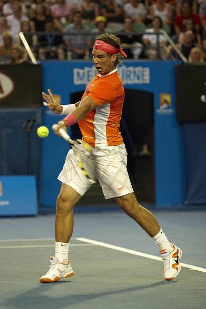 【未使用】ナイキ ナダル 2010 全豪 シャツ M