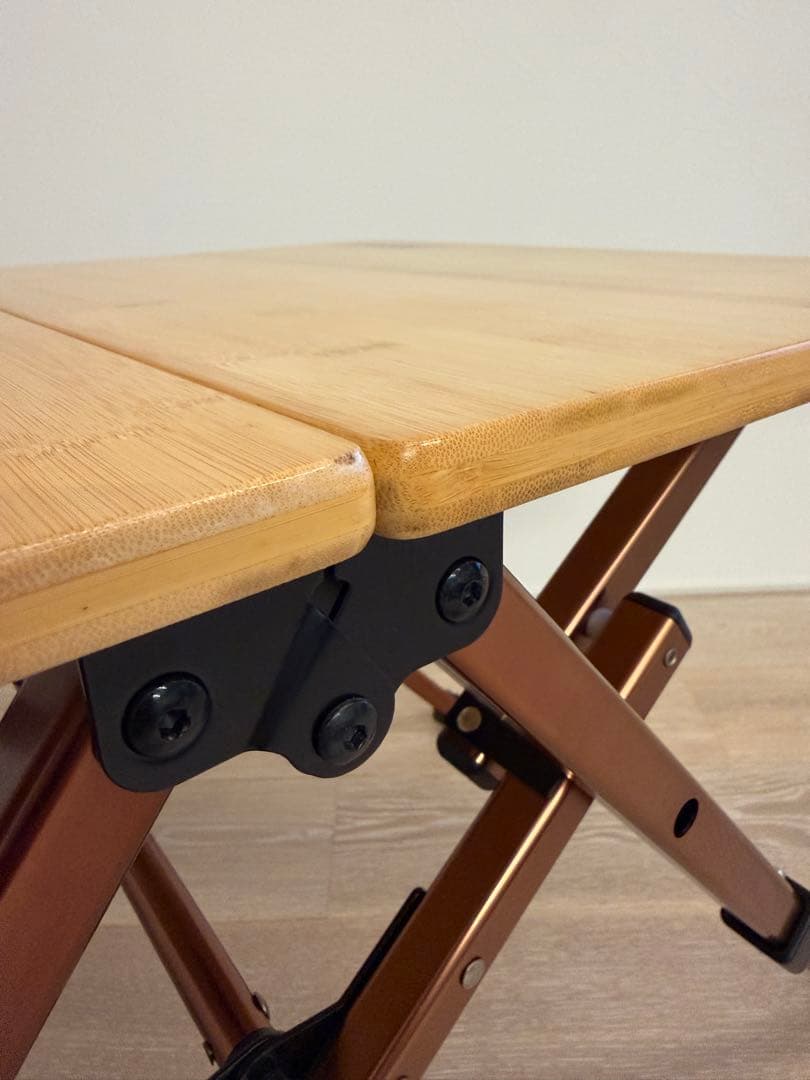 【専用】コールマン コンフォートマスター バンブーラウンジテーブル65