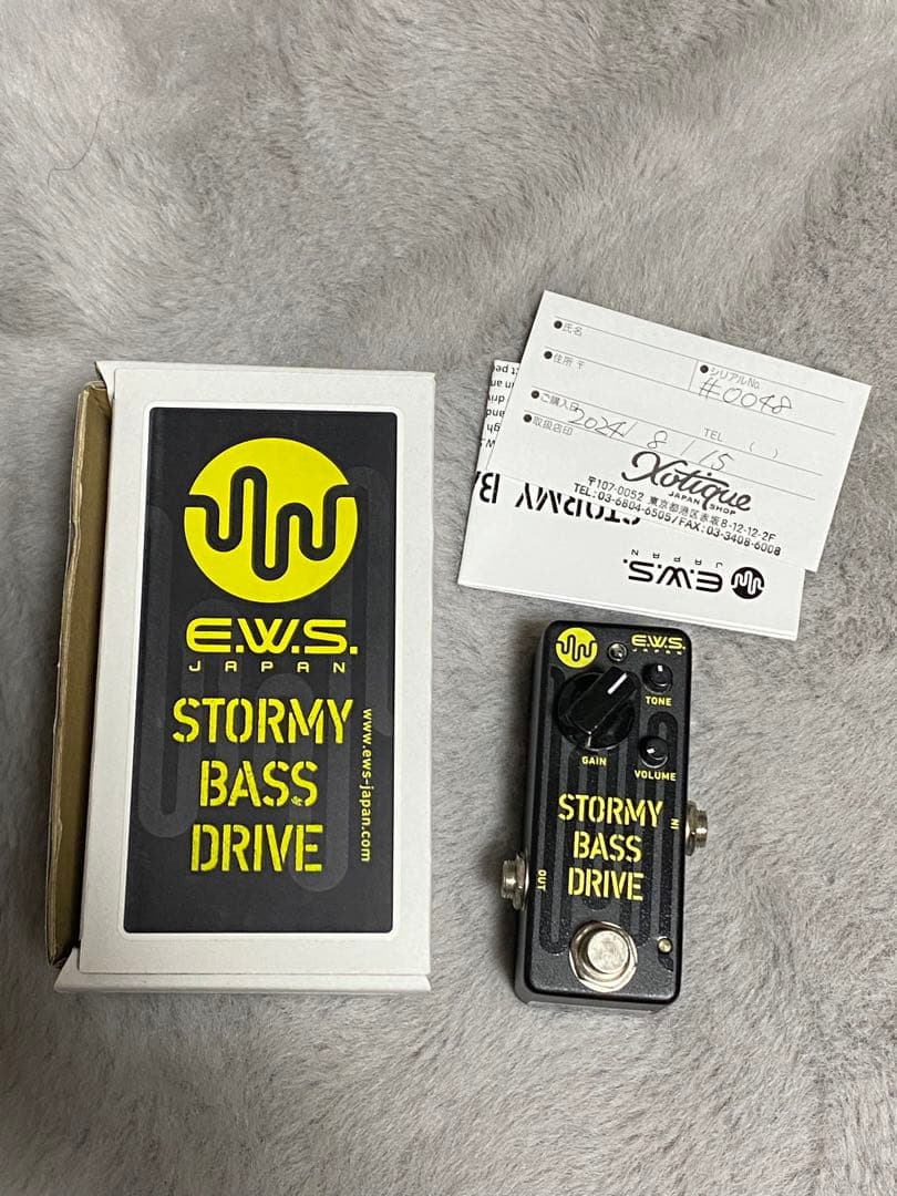E.W.S. STORMY BASS DRIVE ベースオーバードライブ