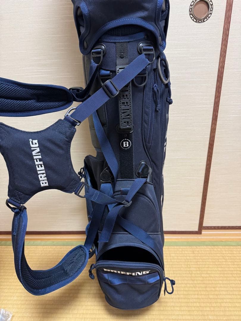 BRIEFING キャディバッグ ネイビー