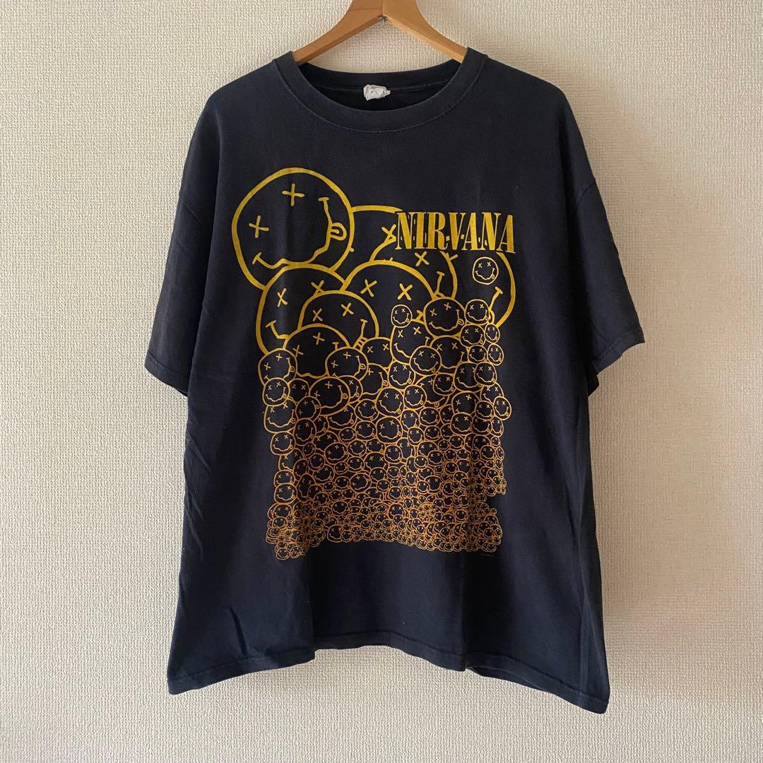00s NIRVANA オフィシャル スマイル XL ビンテージ Tシャツ