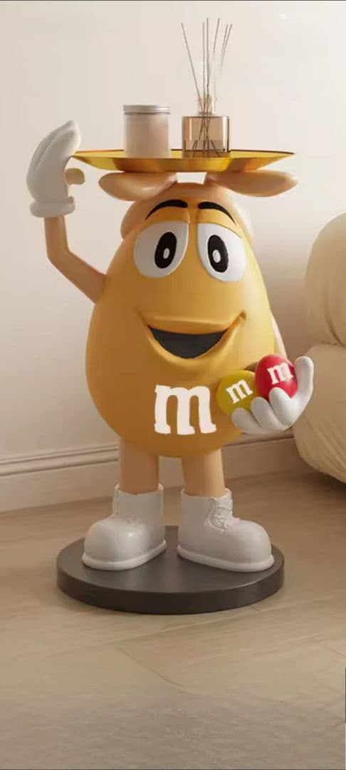 M&M's エムアンドエムズ サイドテーブル M&M フィギュア エムアンドム