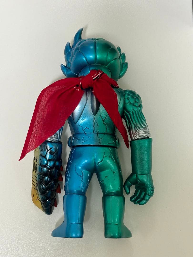 隼*丸様 ソフビ　真頭玩具　リアルヘッド　フェイオスマン