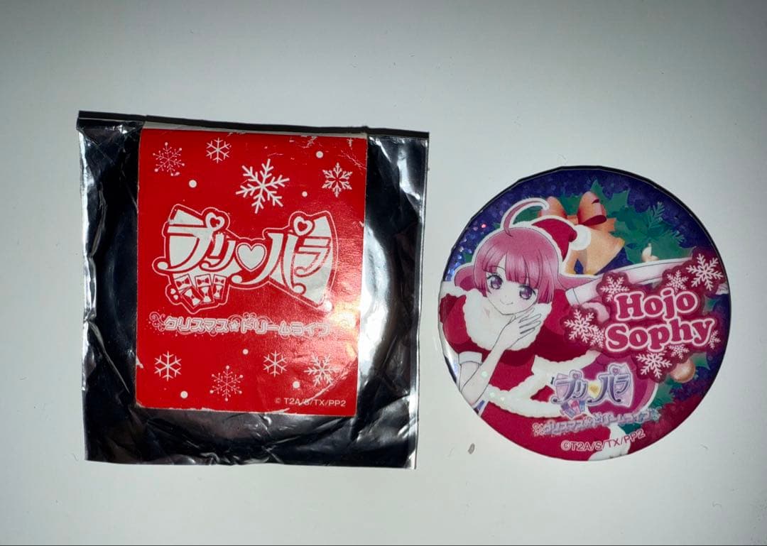 プリパラ 缶バッジ そふぃ 2015年 02 クリスマス ドリームライブ