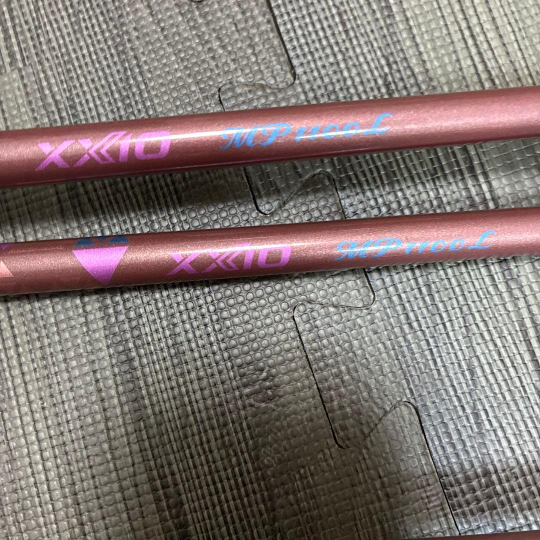 ゼクシオ11レディース アイアンセット シルバー/ピンク