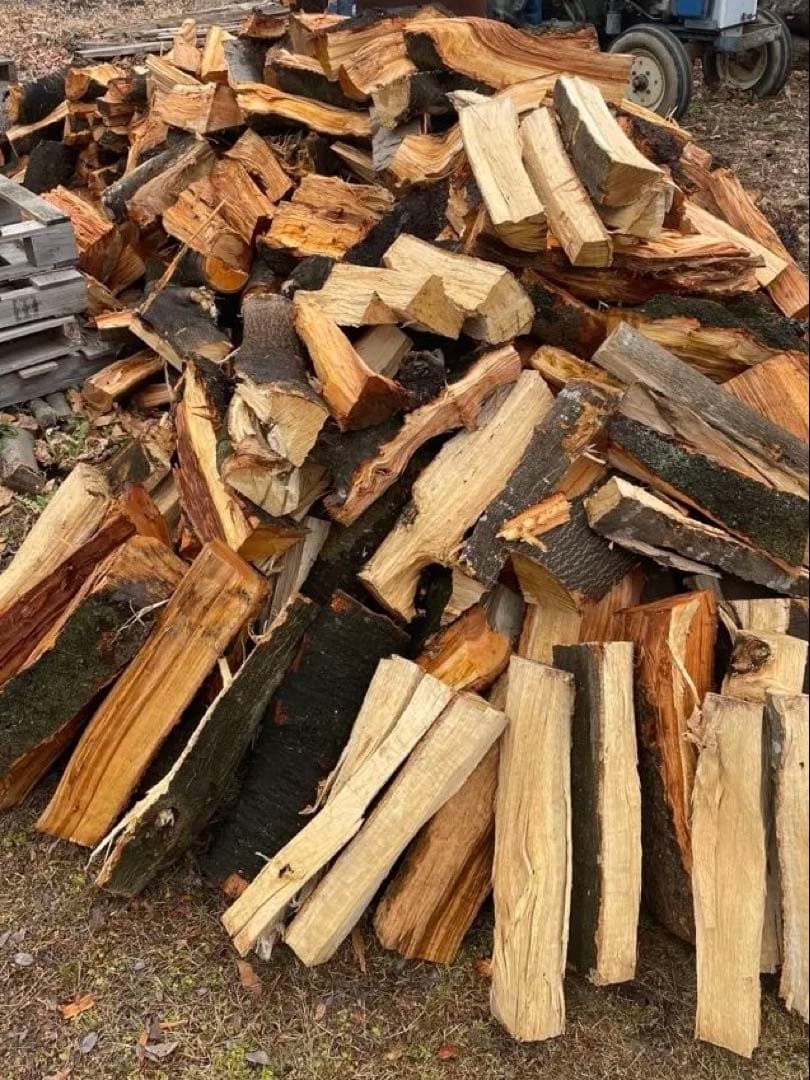 薪ストーブ用薪　引き取り限定