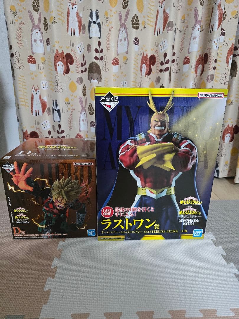 一番くじ 僕のヒーローアカデミア オールマイト 爆豪勝己　フィギュア