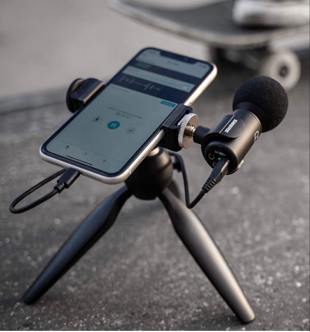 【大人気！】SHURE シュア MV88 V log YouTube