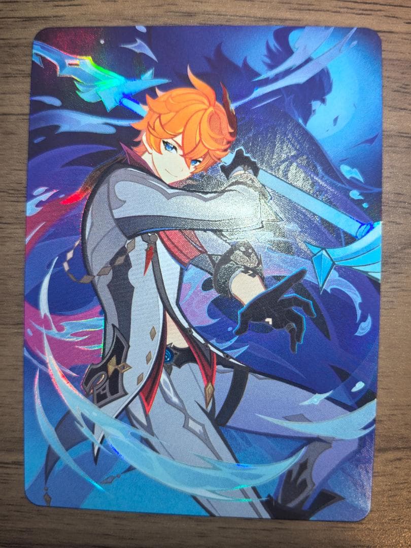 【中国限定】原神 七聖召喚カード タルタリヤ ランク4 星4 等級4