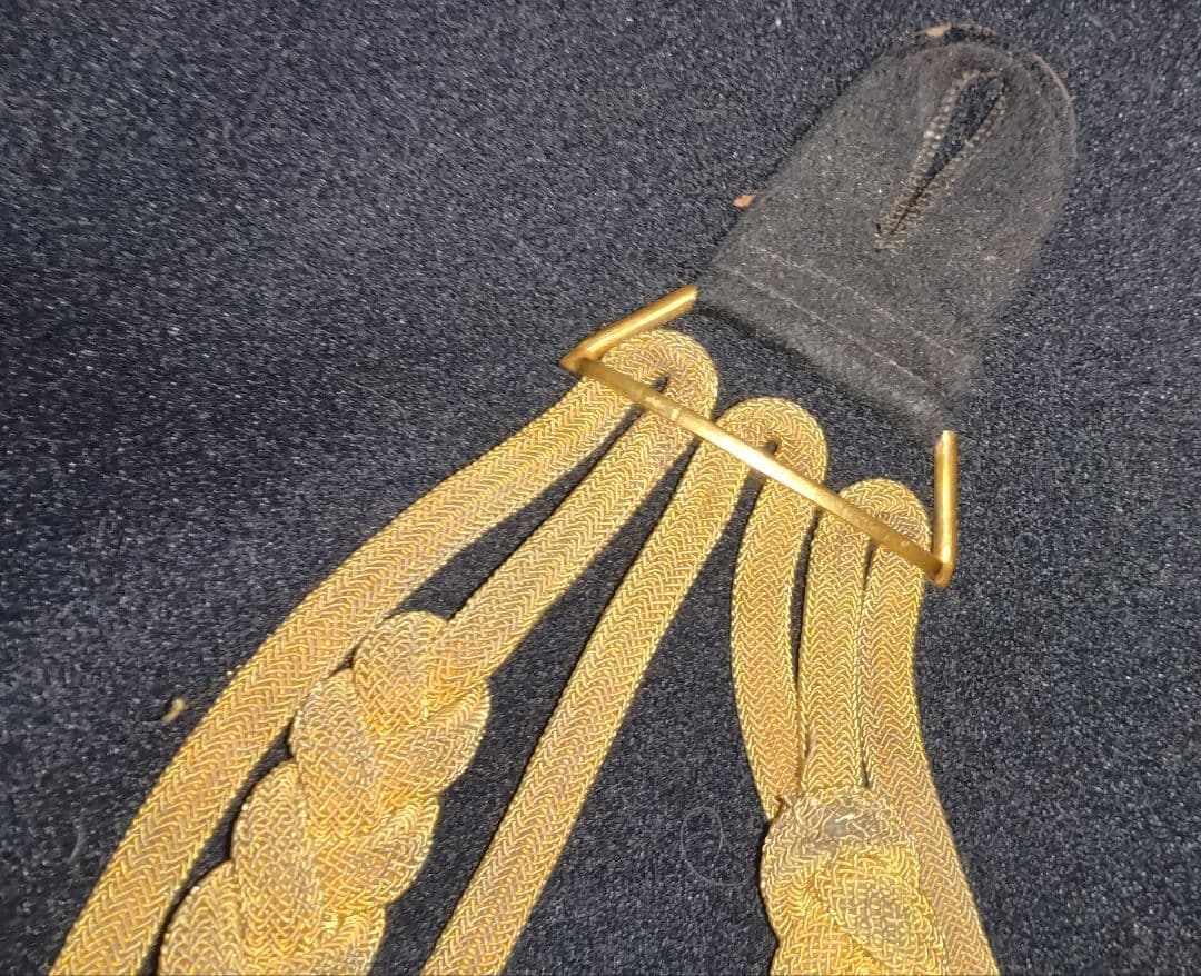 【実物】日本海軍　参謀飾緒　将官飾緒