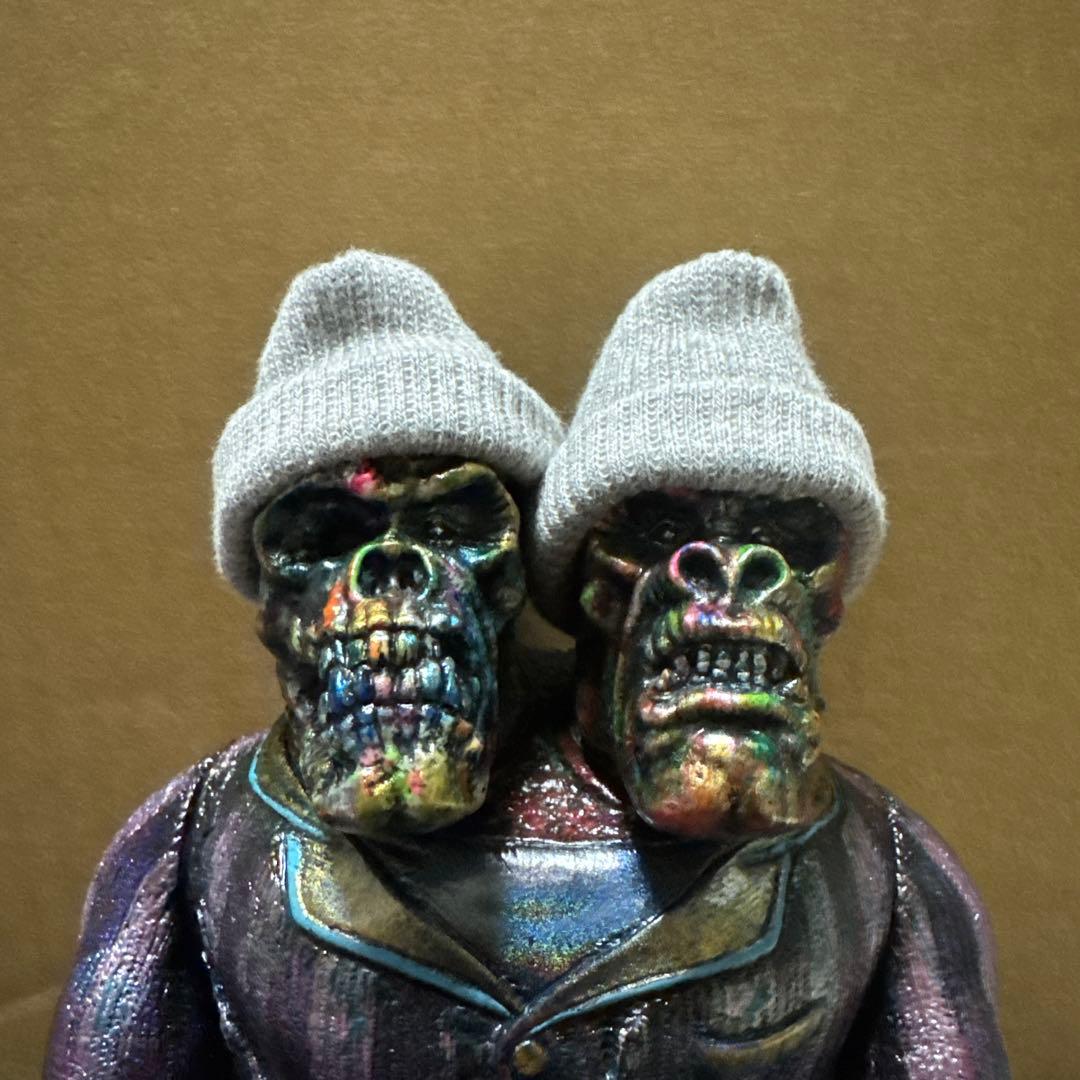 j*n様 もうこやま　ゴリラフランケン　ソフビ