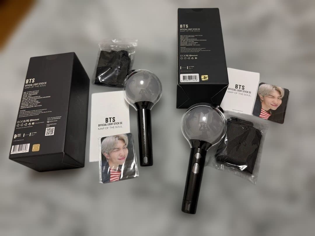 BTS 公式ペンライト　新品未使用　アミボム　2本セット