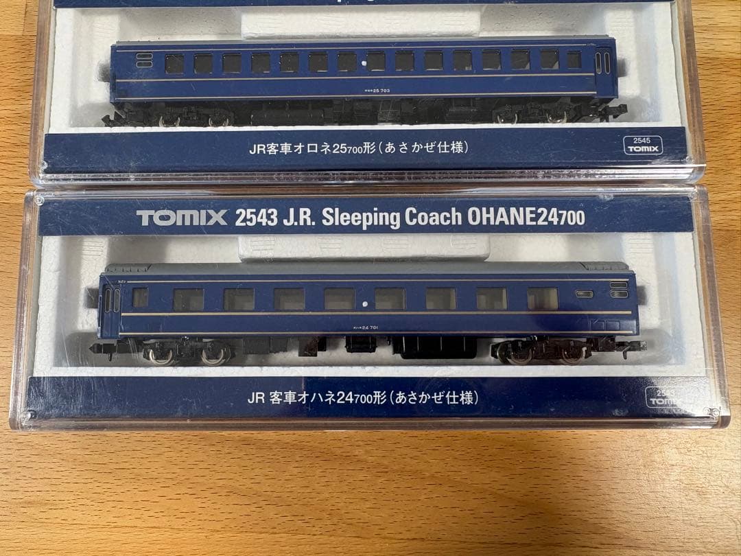 TOMIX Nゲージ JR24系25系 寝台特急あさかぜ仕様 5両セット