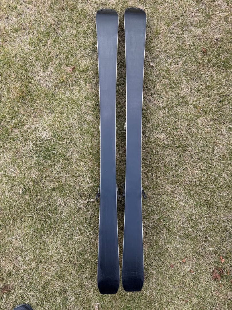 Atomic スキー板 X12 青 キッズ 子供 ジュニア ストック付き